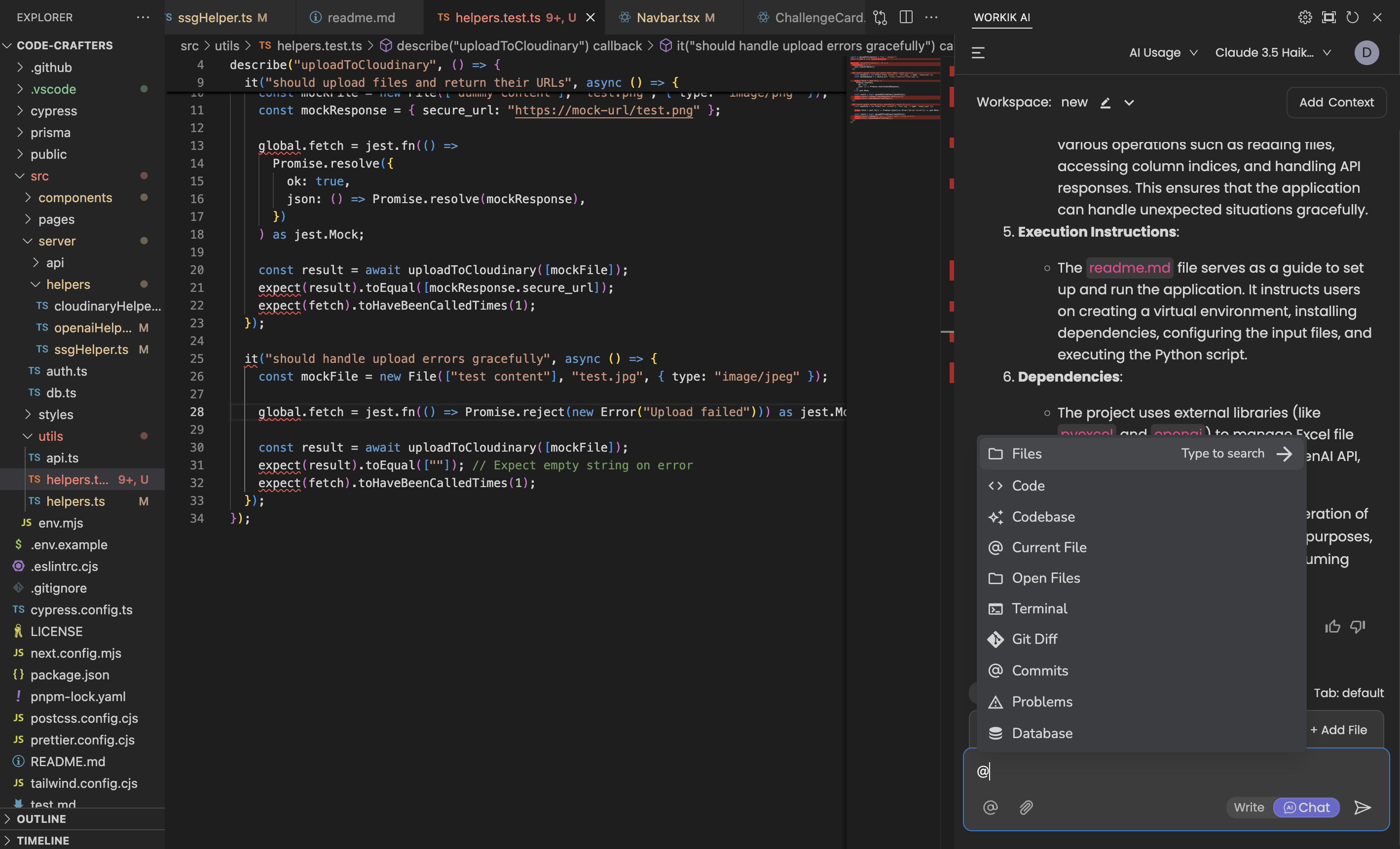 AI Response type for Coding